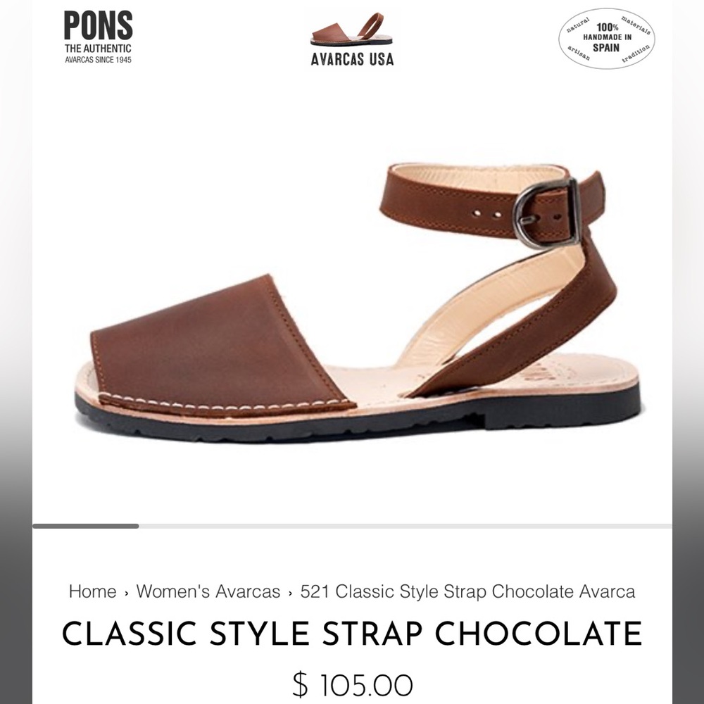 Anthropologie Pons Avacras Sandals